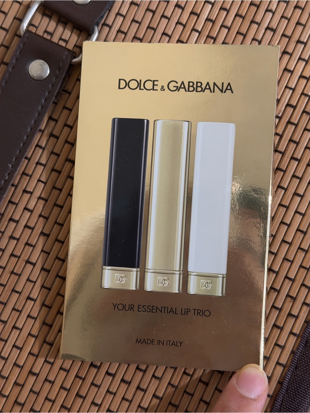 Dolce & Gabbana Lipstick Trio - My 2018 (satin, matte and sheer